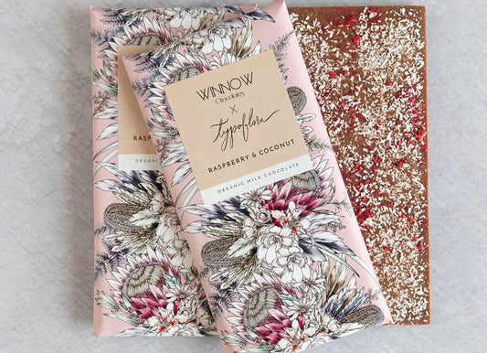 Raspberry & Coconut Premium chocolate